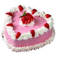 Send Heart Shape Cakes to Haryana